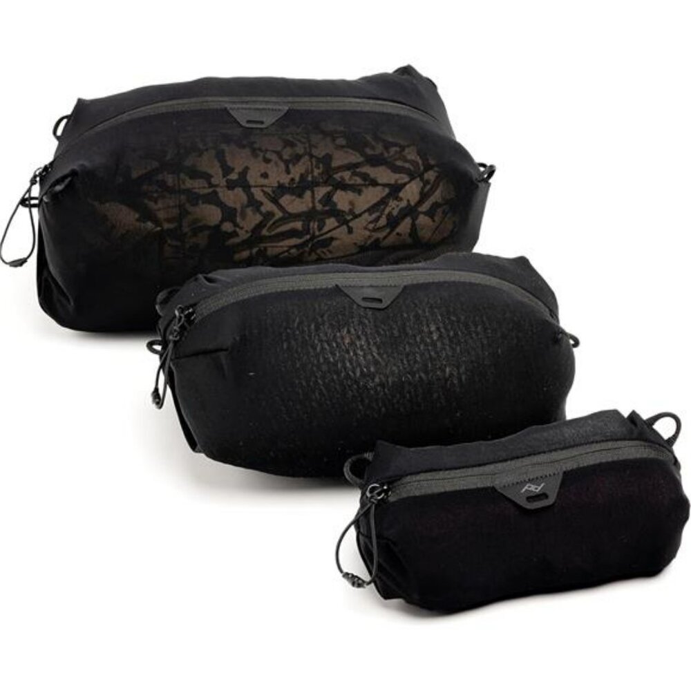 Ultralight mesh packing cube travel organizer compression bag small bundle set